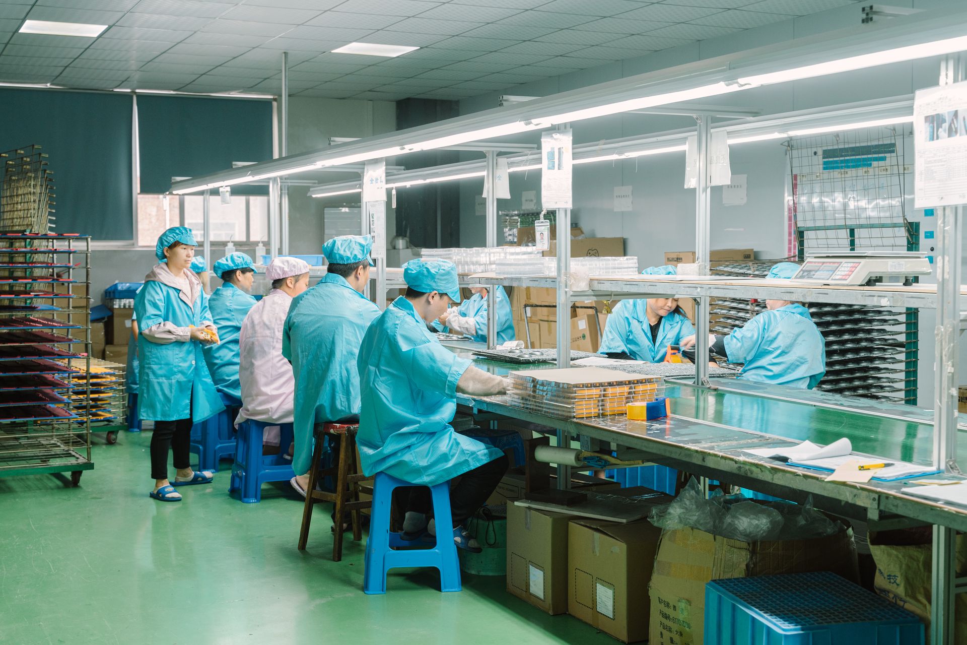 金乐康后加工包装线实拍
